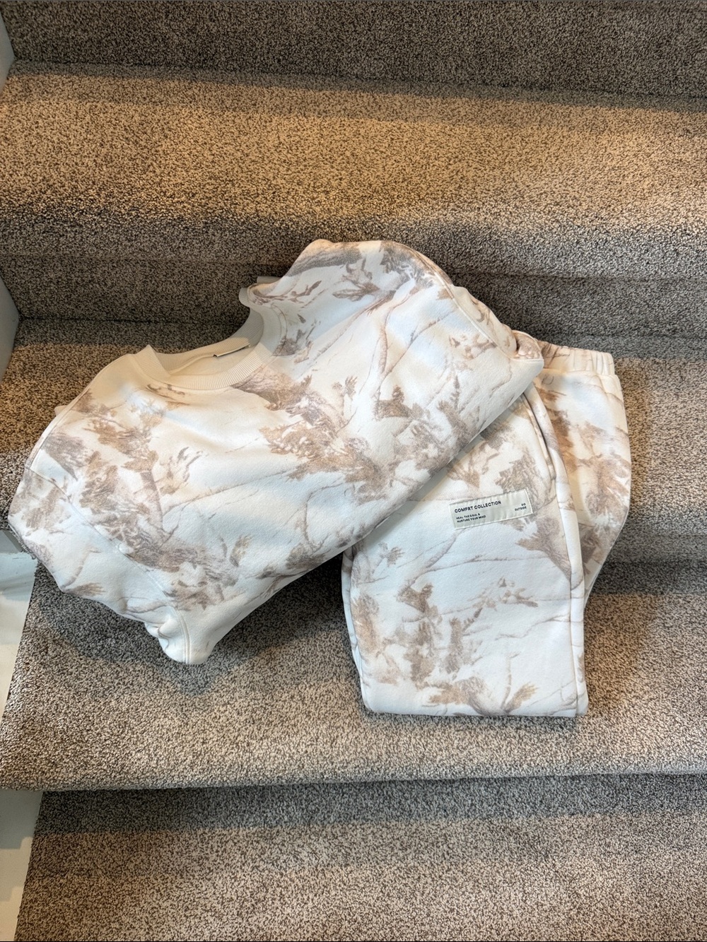 Comfrt White Oak Camo Set XS